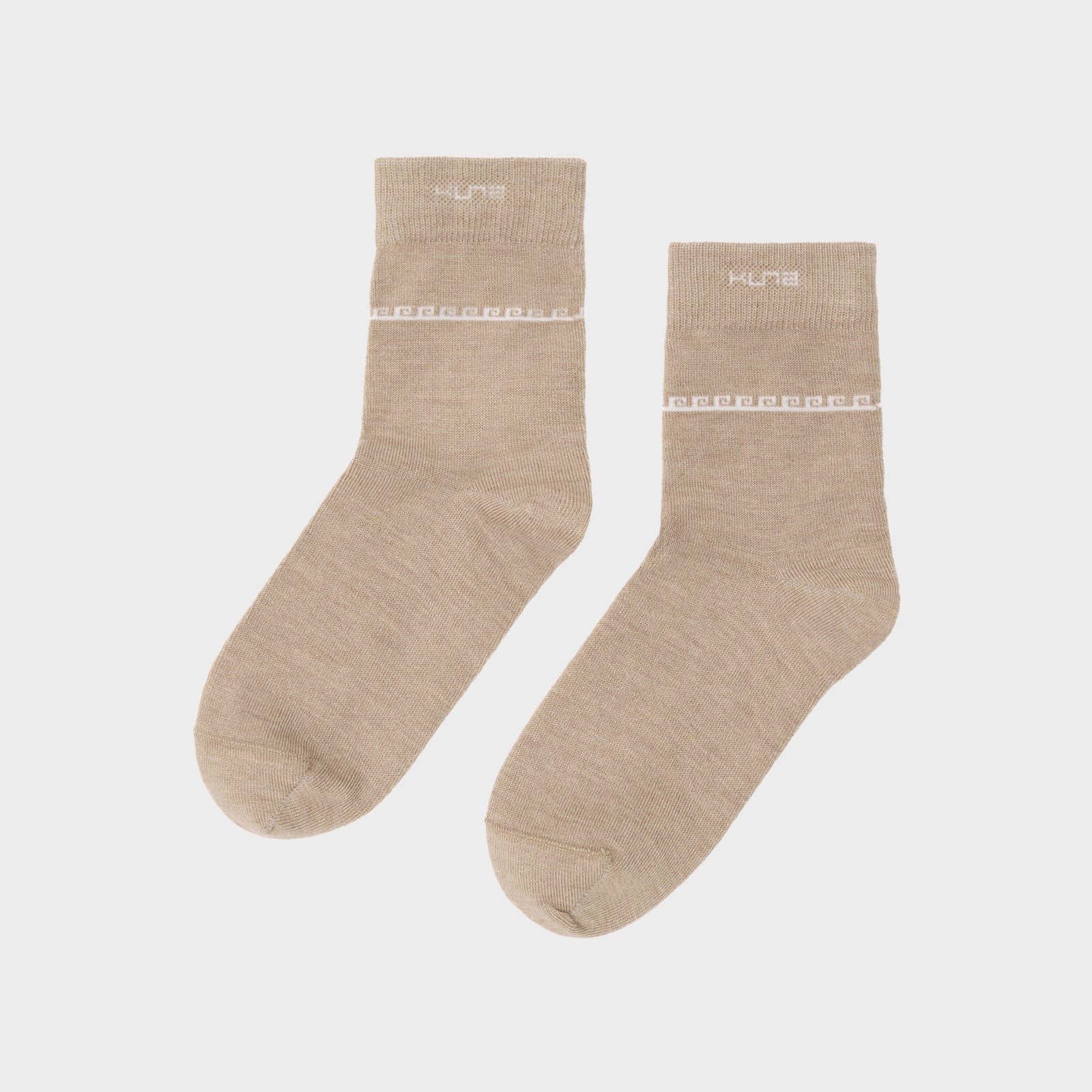 Medias Route De Baby Alpaca Color Beige