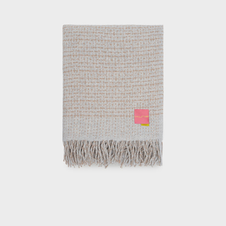 Manta Cyriel De Baby Alpaca Color Gris