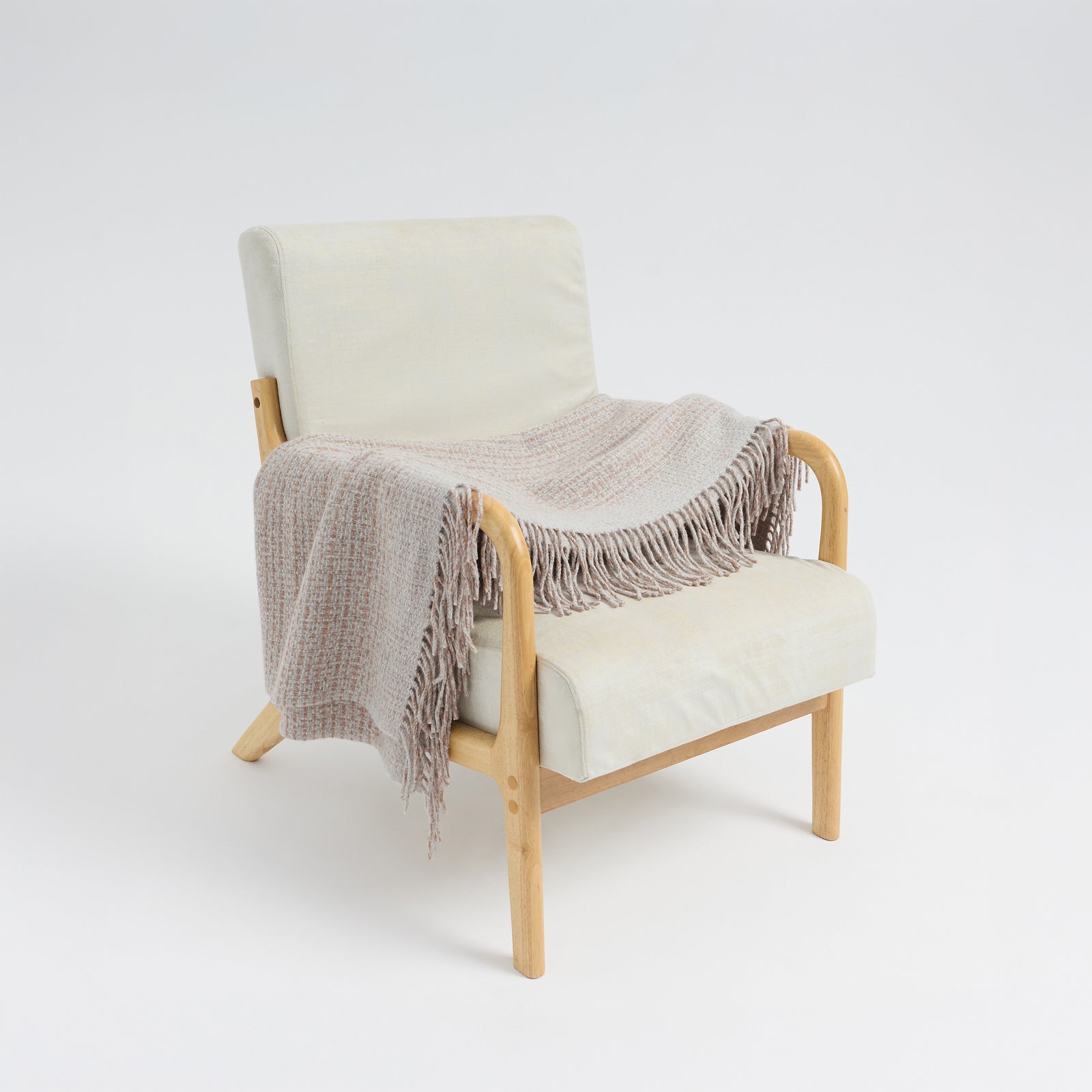 Manta Cyriel De Baby Alpaca Color Gris