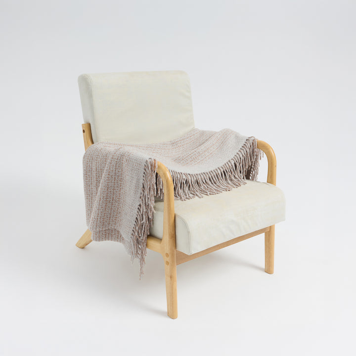 Manta Cyriel De Baby Alpaca Color Gris