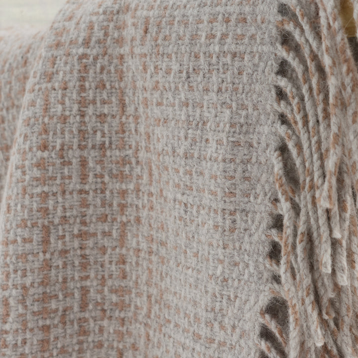 Manta Cyriel De Baby Alpaca Color Gris