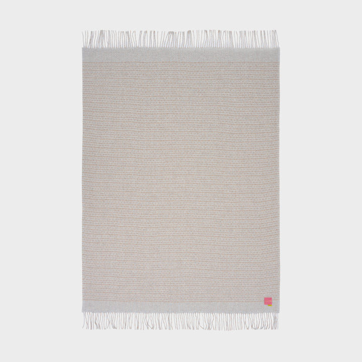 Manta Cyriel De Baby Alpaca Color Gris