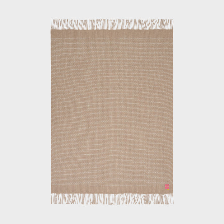 Manta Cyriel De Baby Alpaca Color Beige