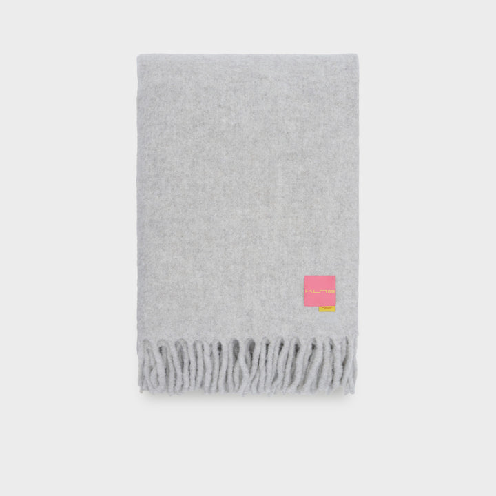 Manta Cadbury Baby Alpaca Color Ecru