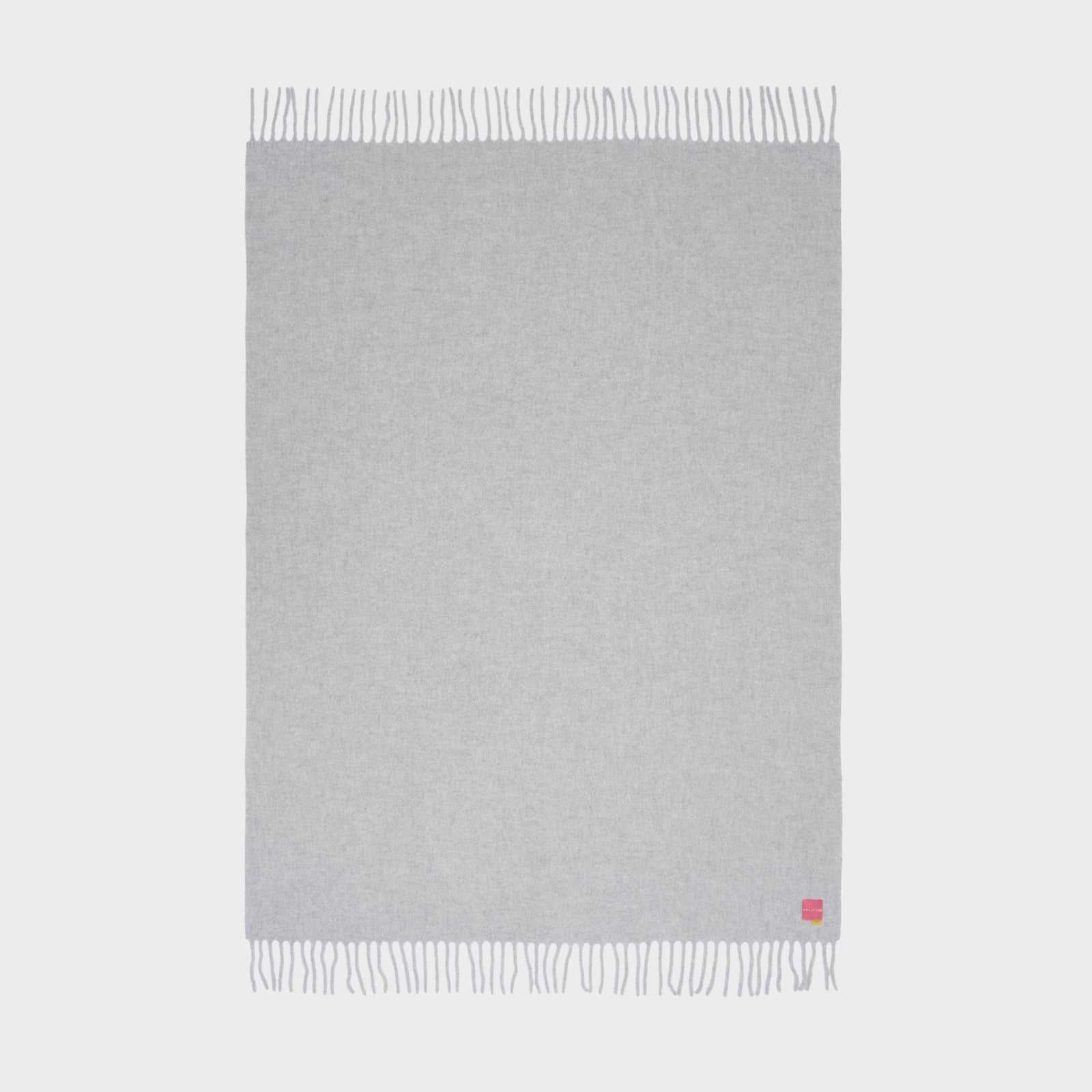 Manta Cadbury De Baby Alpaca Color Gris