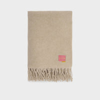 Manta Cadbury De Baby Alpaca Color Beige