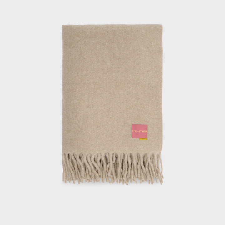Manta Cadbury Baby Alpaca Color Beige