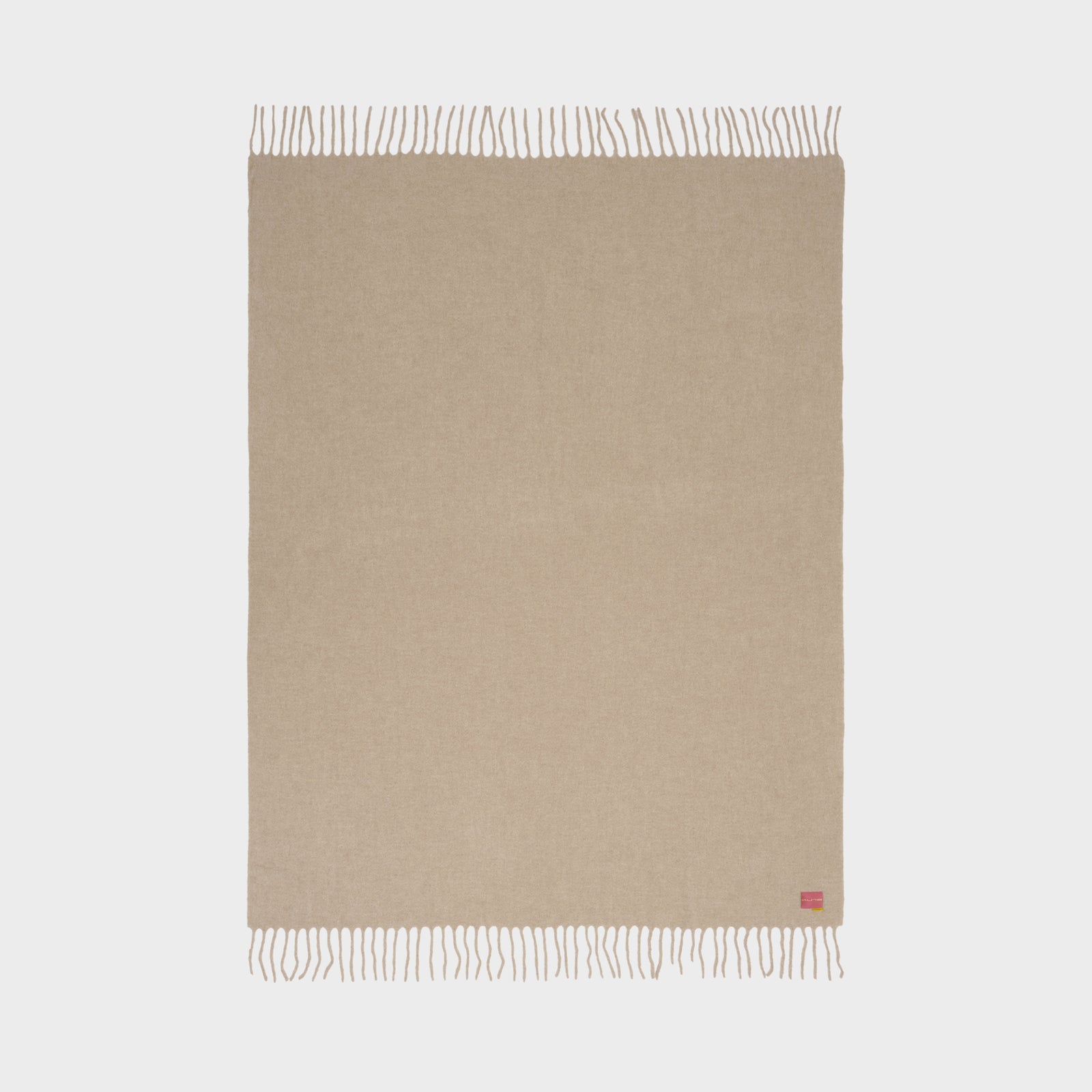 Manta Cadbury De Baby Alpaca Color Beige