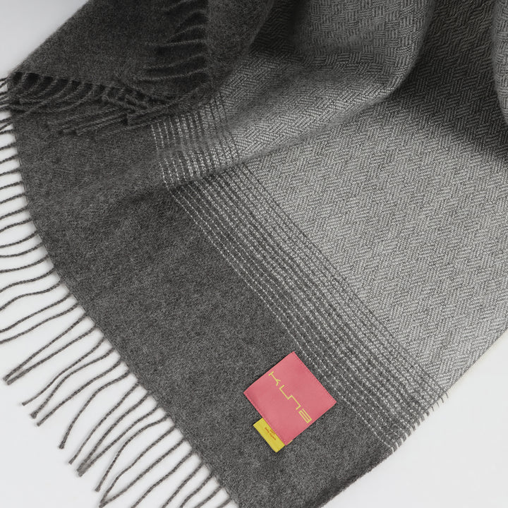 Manta Colca Baby Alpaca Color Grey