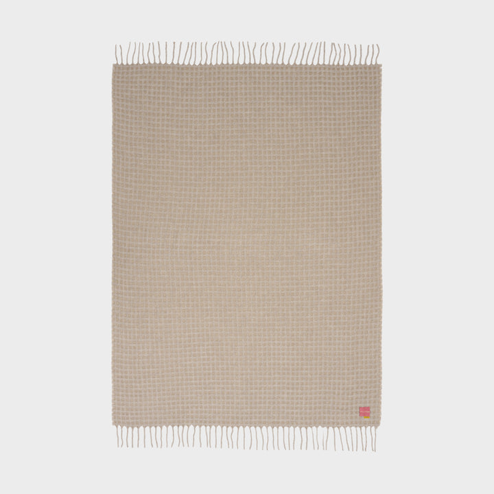 Manta Cypress De Baby Alpaca Color Beige