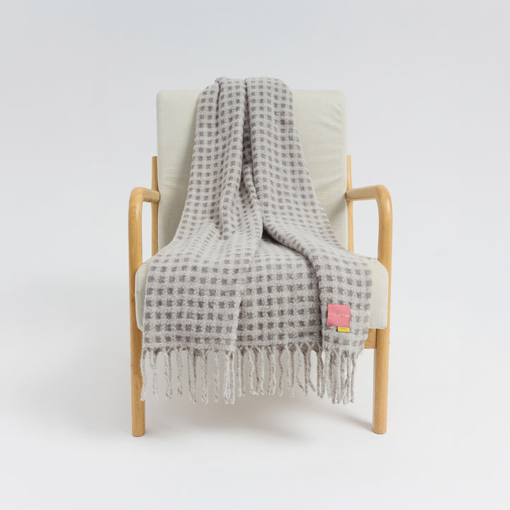 Manta Cypress Baby Alpaca Color Grey