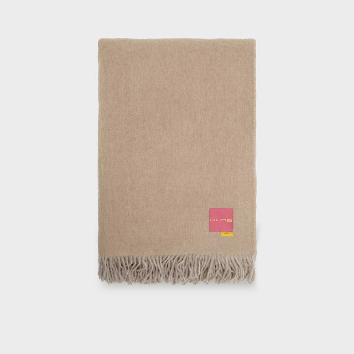 Manta Cordoba Baby Alpaca Color Camel