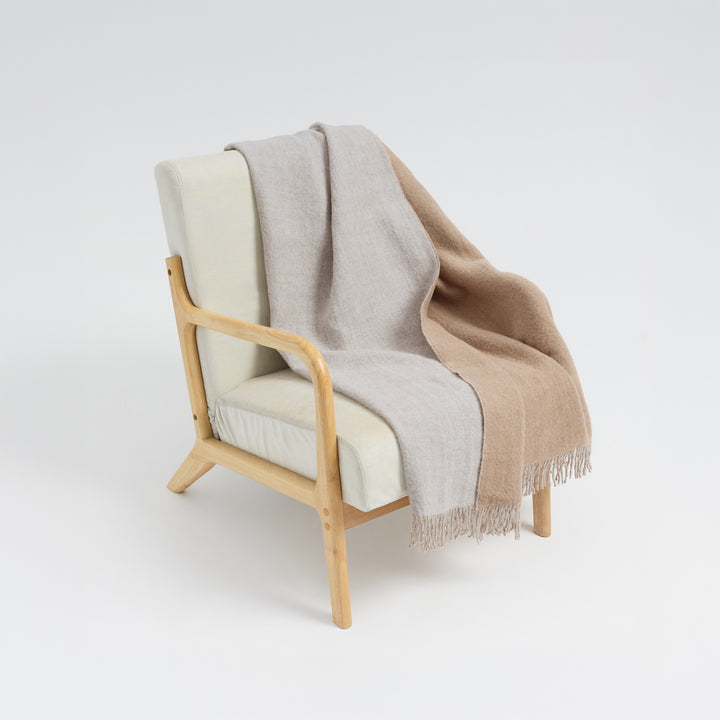 Manta Cordoba Baby Alpaca Color Camel