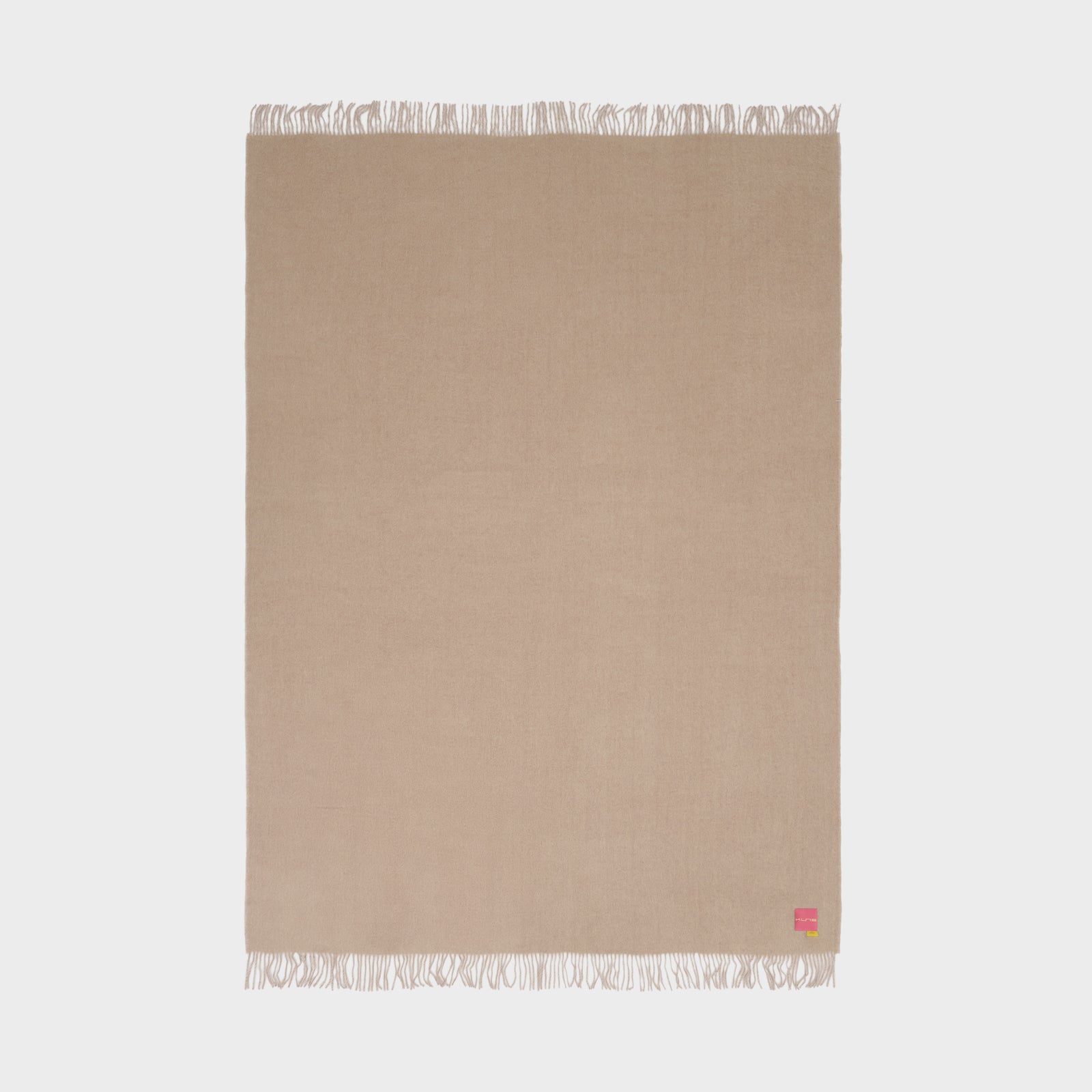 Manta Cordoba De Baby Alpaca Color Camel