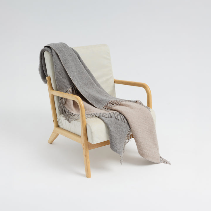 Manta Cordoba Baby Alpaca Color Grey