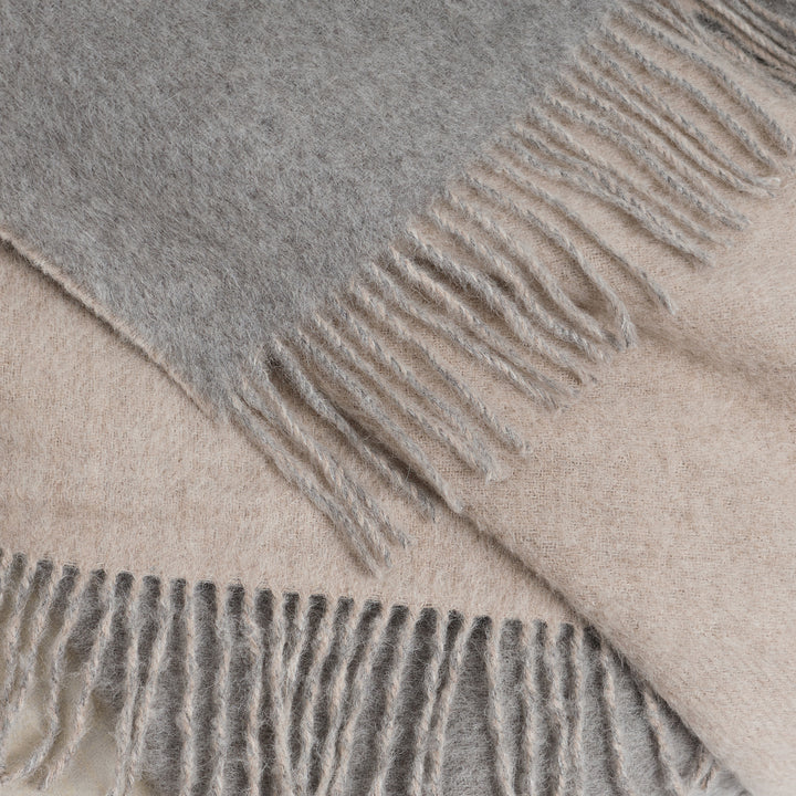 Manta Cordoba Baby Alpaca Color Grey