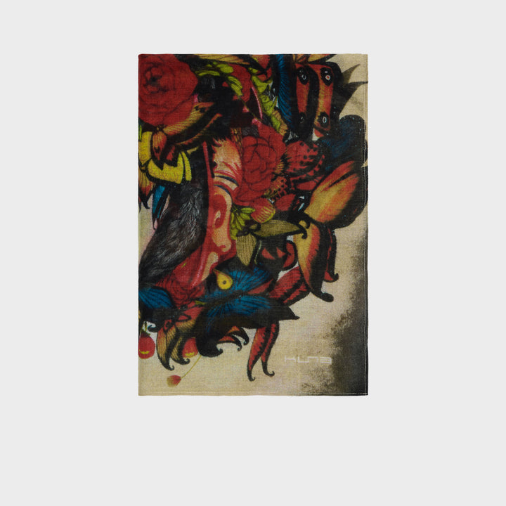 Pañuelos Misterio Mariposa De Baby Alpaca Color Multicolor