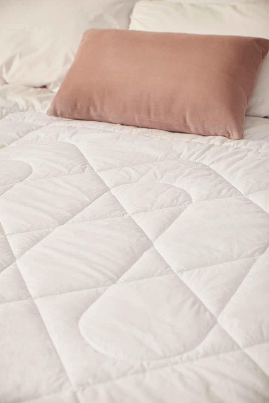 Duvet De Alpaca & Algodón Color Blanco