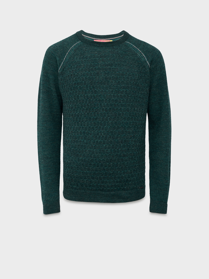 Suéter Robin De Baby Alpaca Color Verde