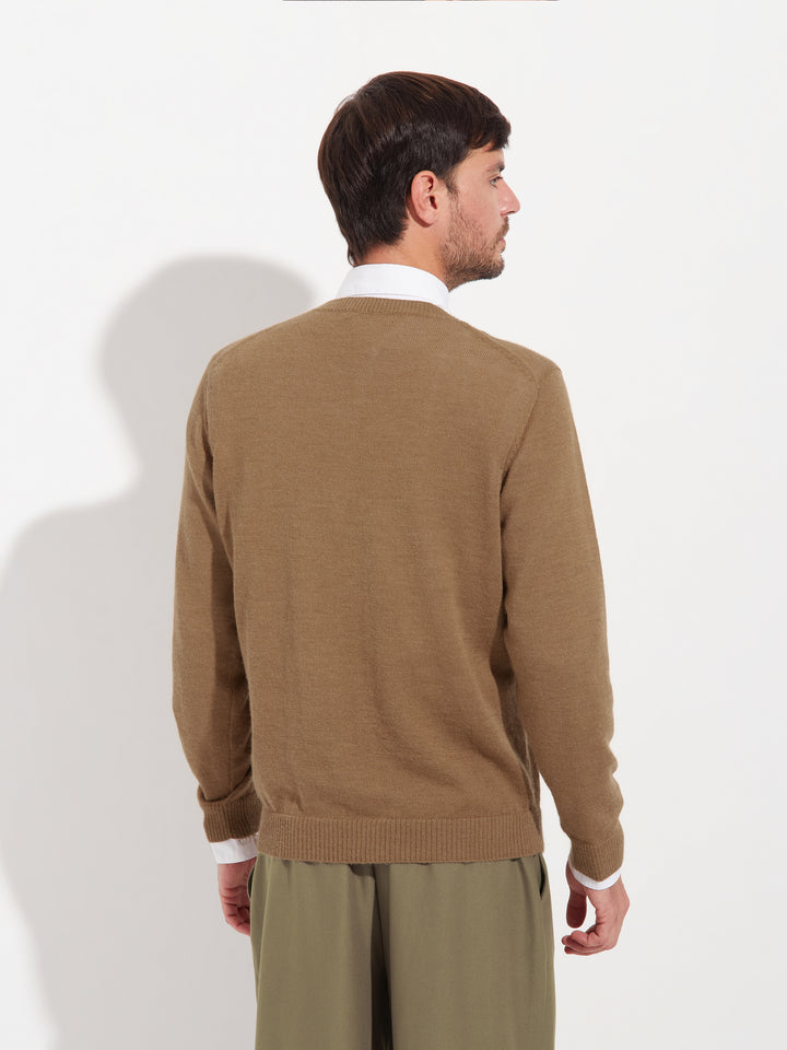 Suéter Alaska De Baby Alpaca Color Beige