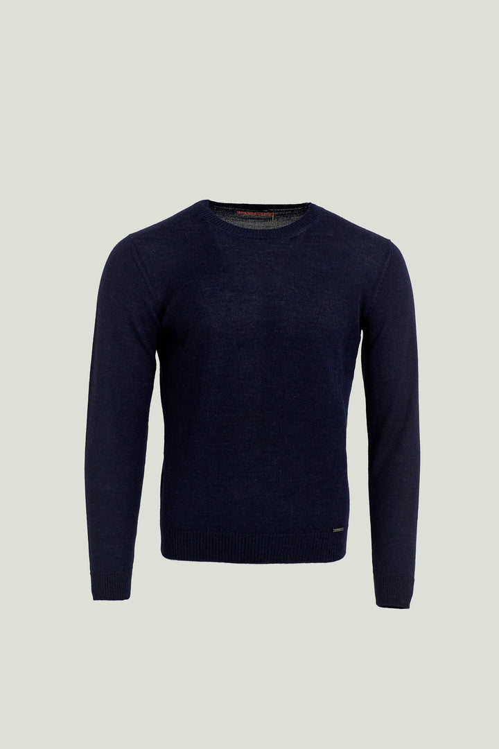 Suéter Alaska De Baby Alpaca Color Azul