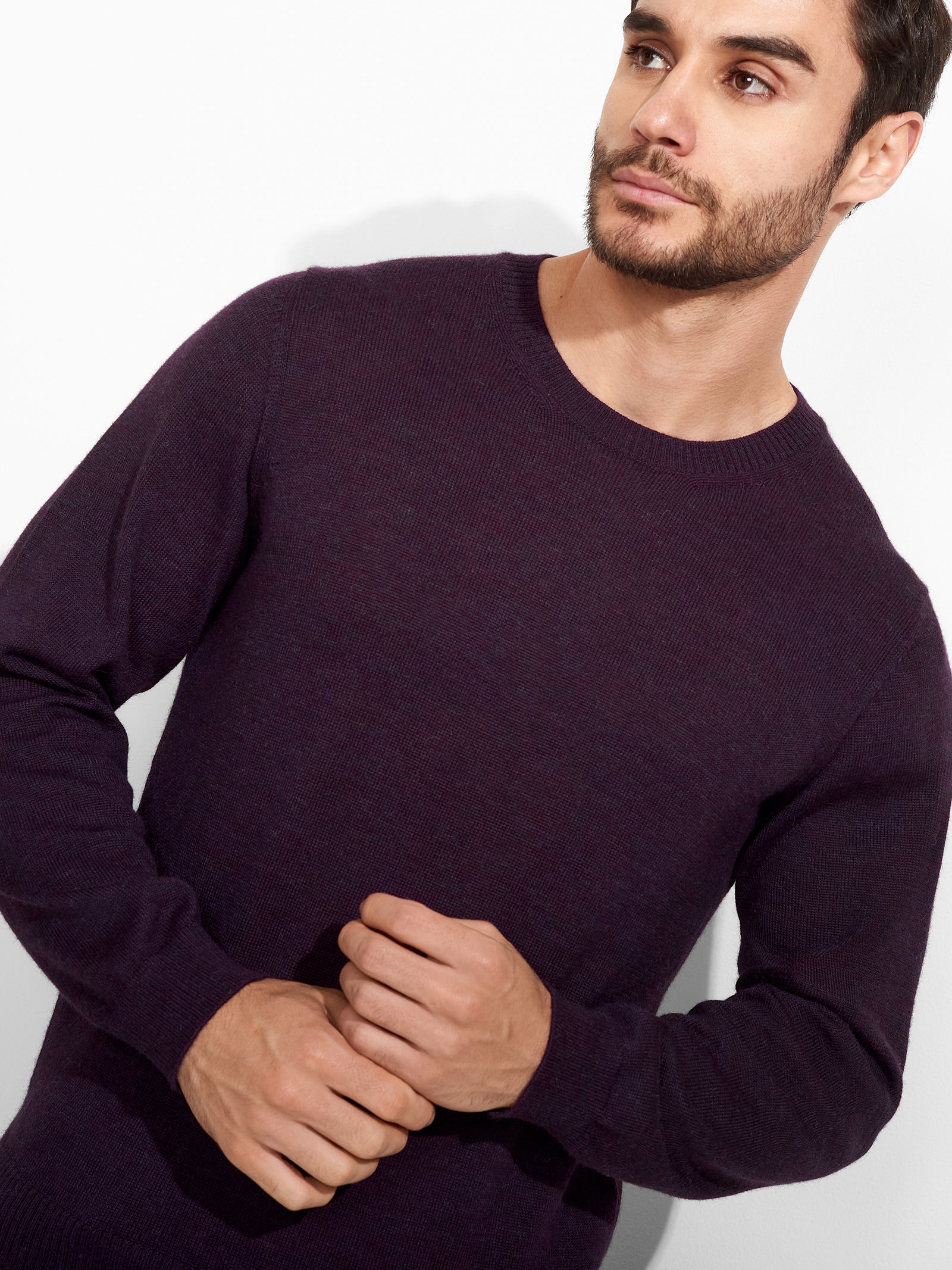 Purple Baby Alpaca Alaska Sweater