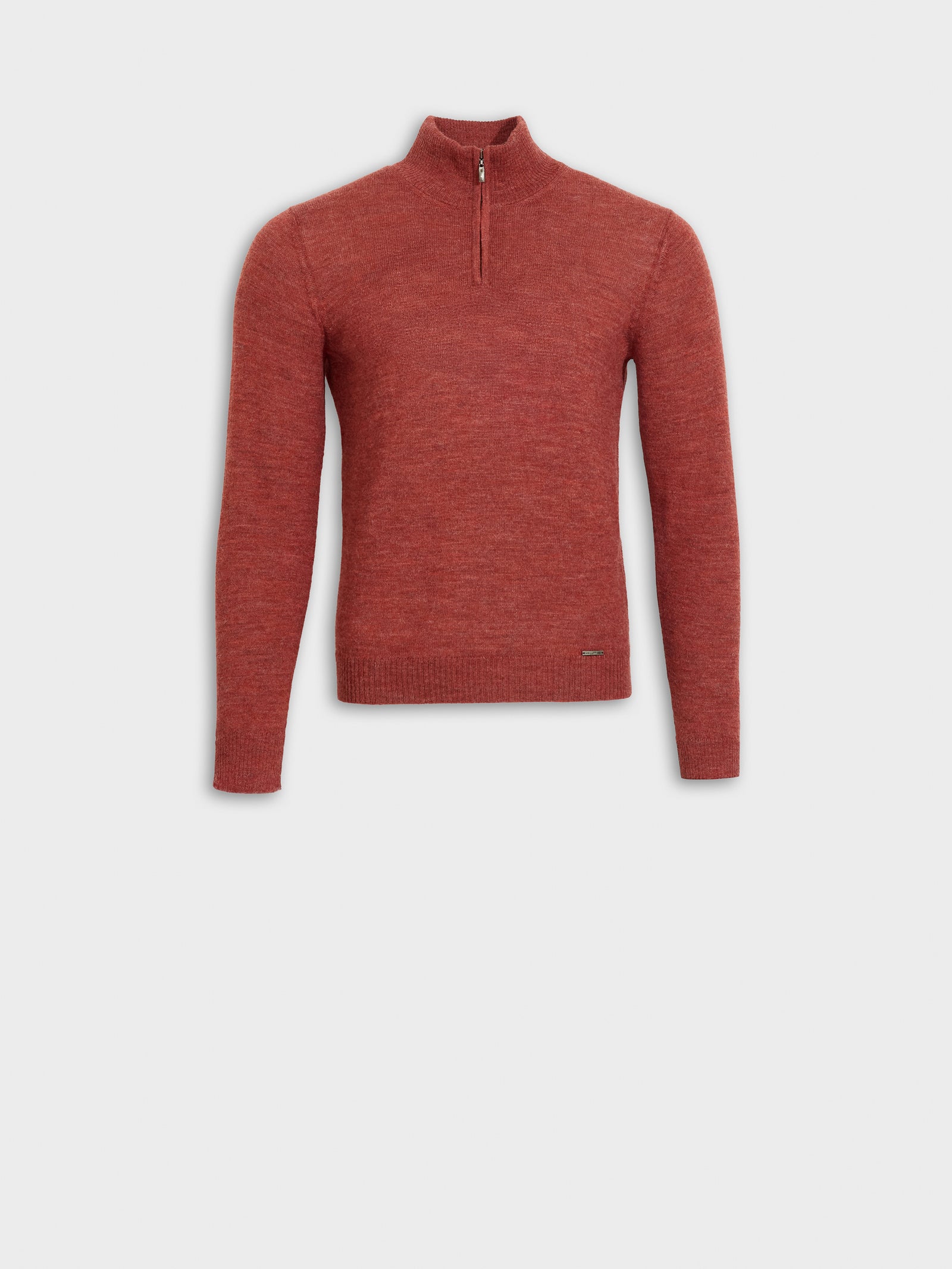 Albert Baby Alpaca Red Sweater