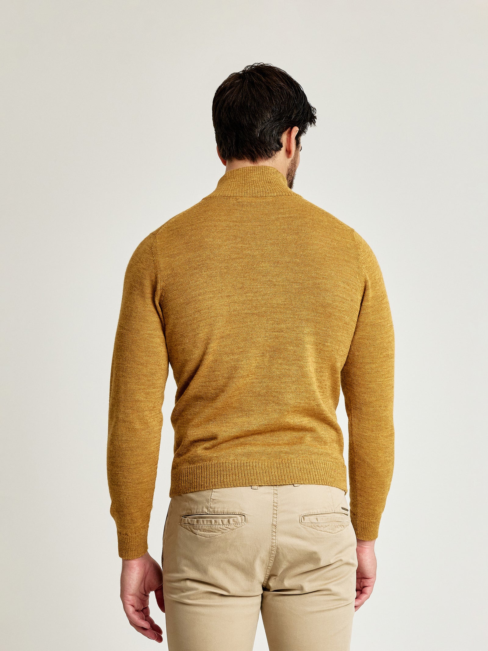 Albert Baby Alpaca Sweater Yellow