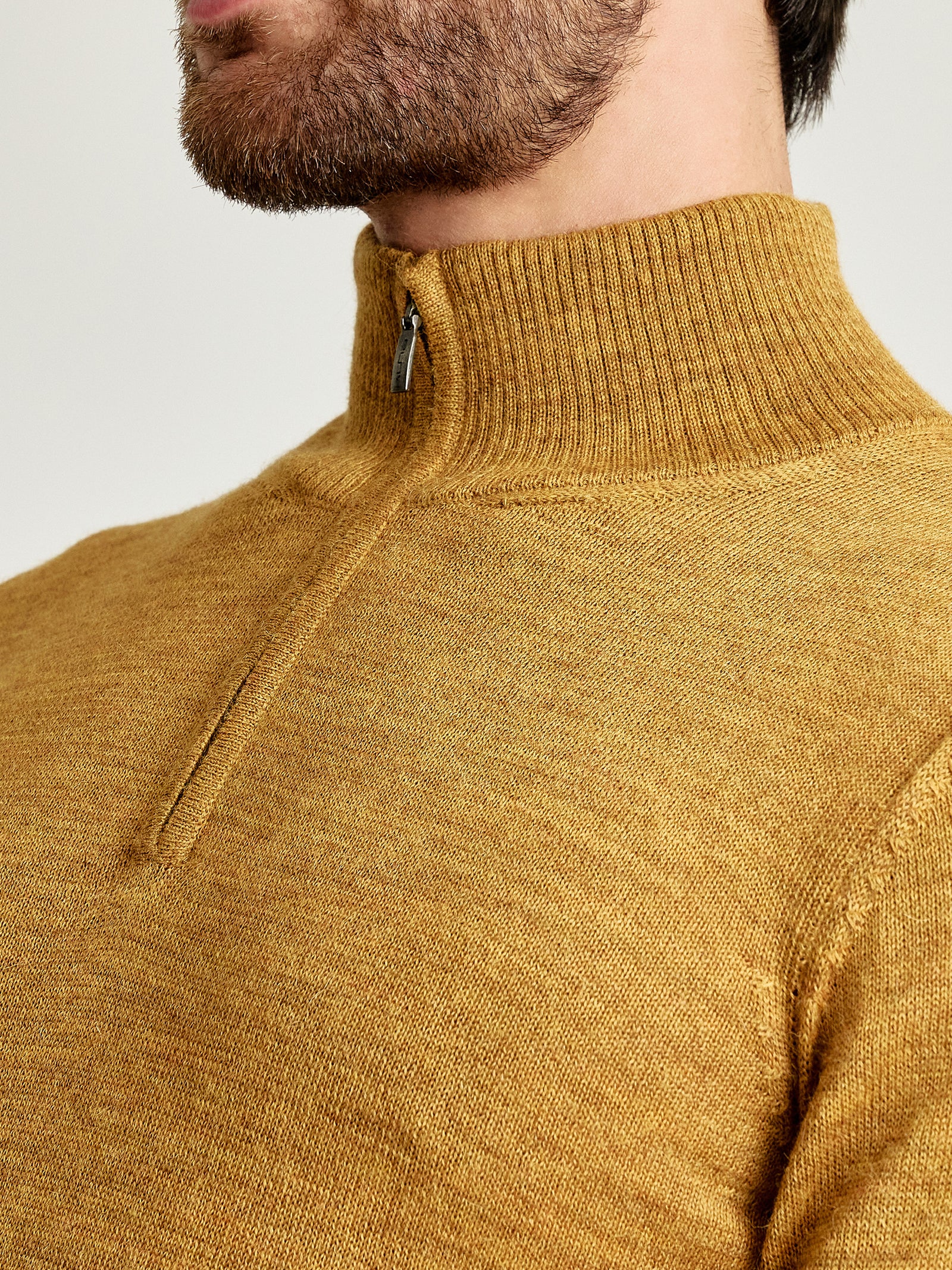 Albert Baby Alpaca Sweater Yellow