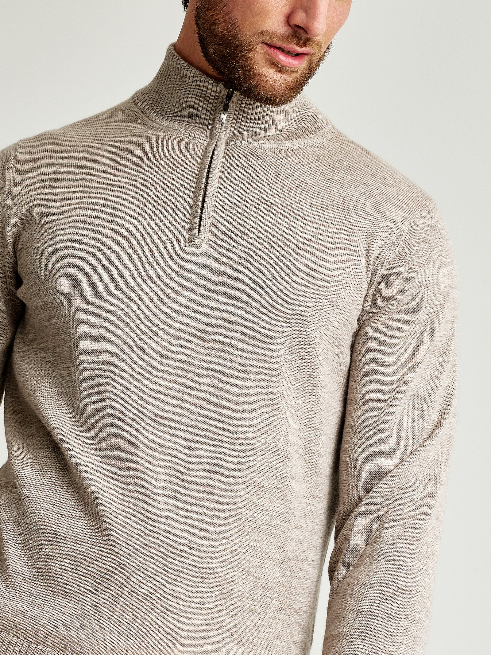 Albert Baby Alpaca Sweater in Beige