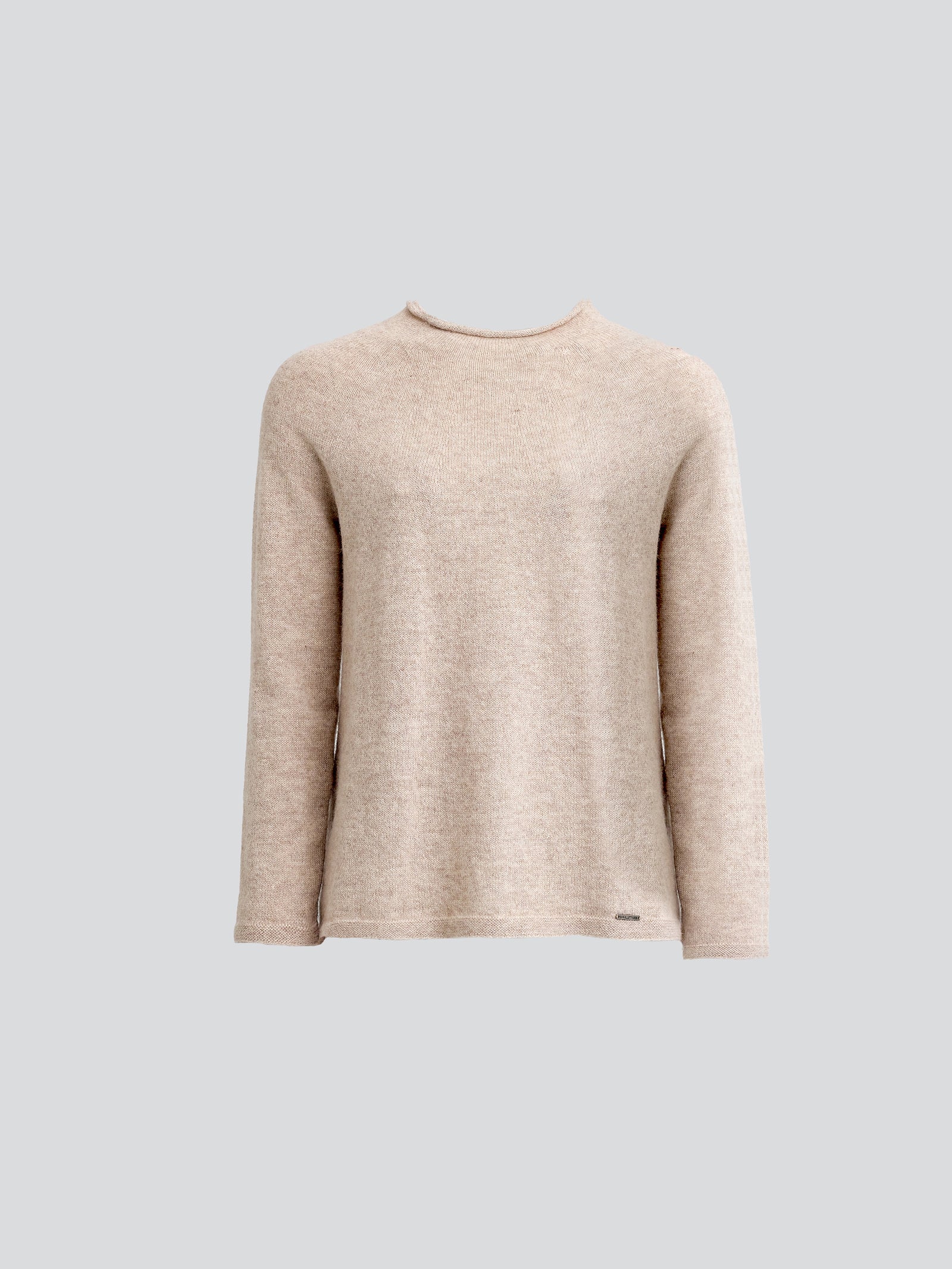 Ysabela Sweater in Baby Alpaca Color Beige
