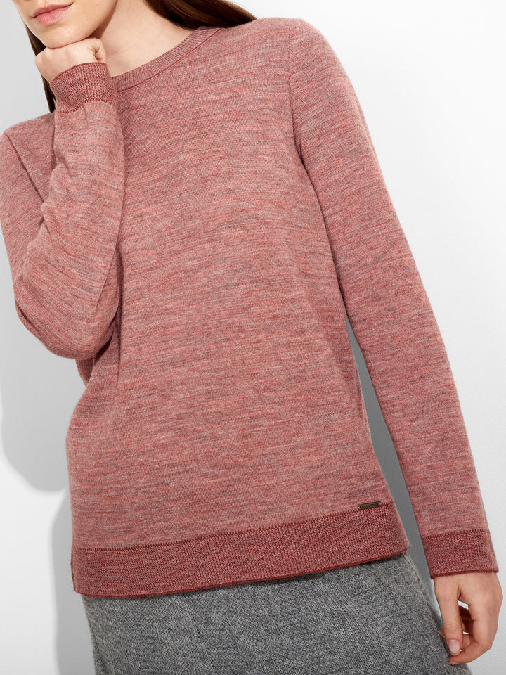 Red Baby Alpaca Zagreb Sweater