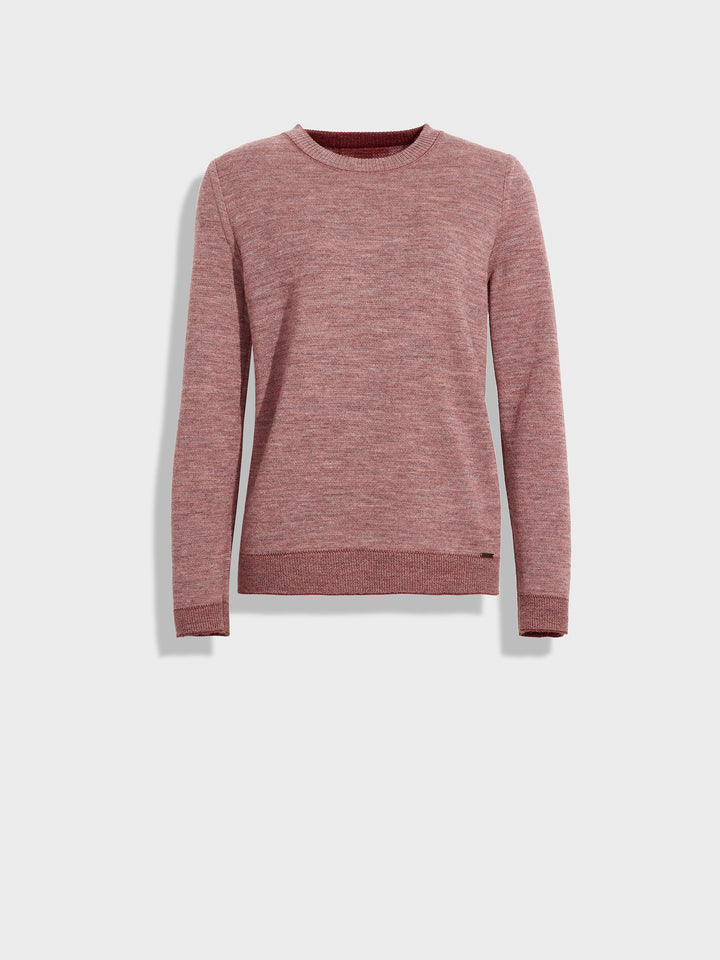 Red Baby Alpaca Zagreb Sweater