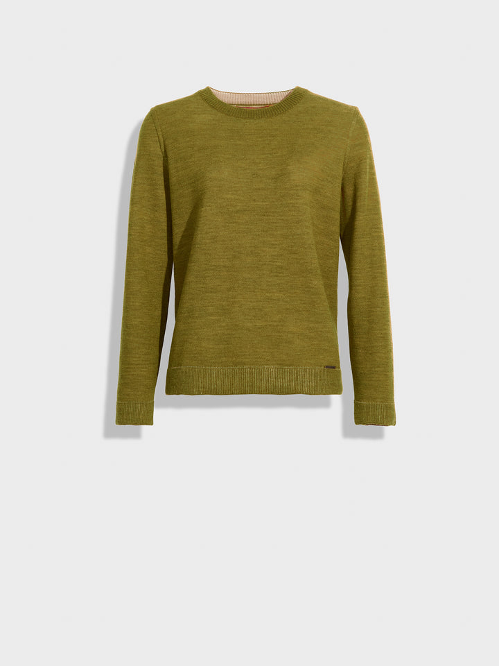 Zagreb Baby Alpaca Sweater in Green