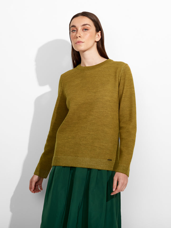 Zagreb Baby Alpaca Sweater in Green