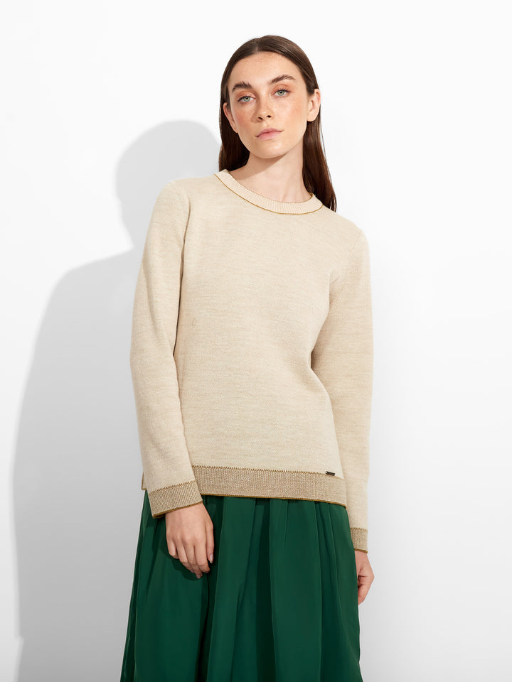 Zagreb Baby Alpaca Sweater in Green