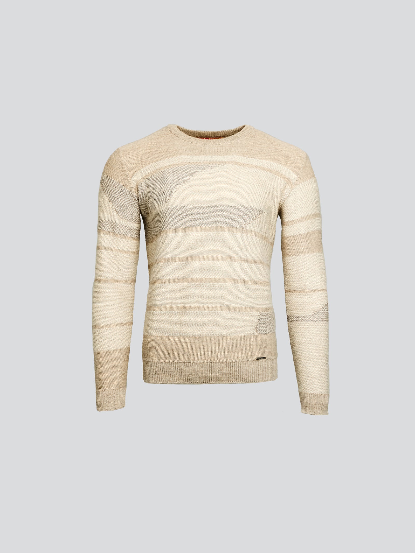 Yackson Sweater in Baby Alpaca Color Beige