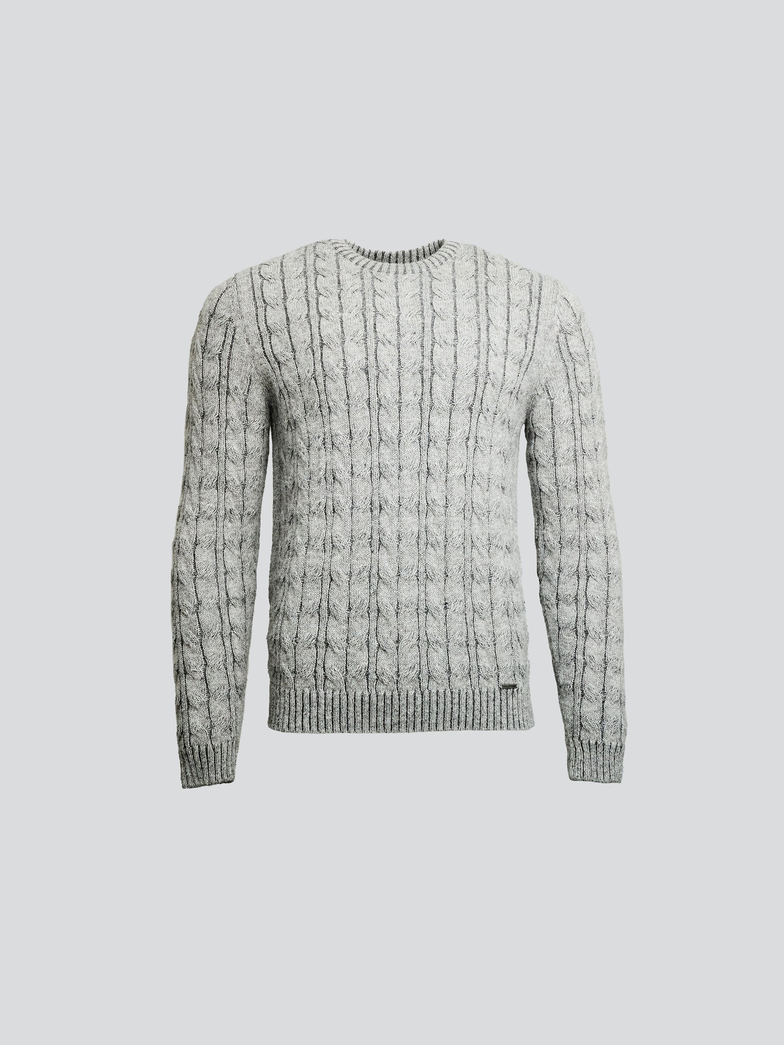 Yasikov Baby Alpaca Sweater in Grey