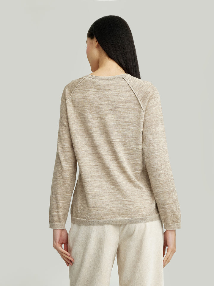 Suéter Yours De Baby Alpaca Color Beige