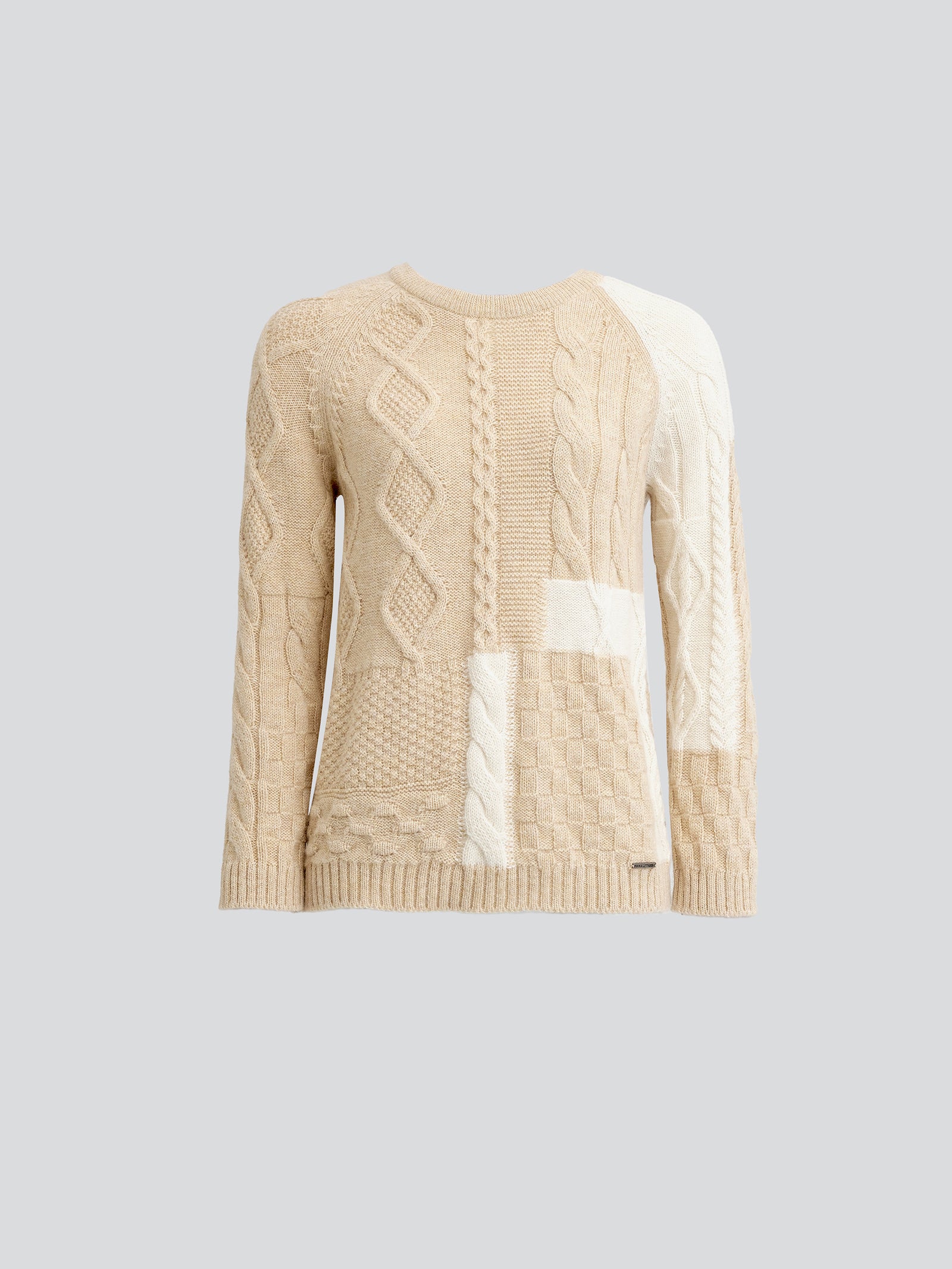 Suéter Yes De Baby Alpaca Color Beige