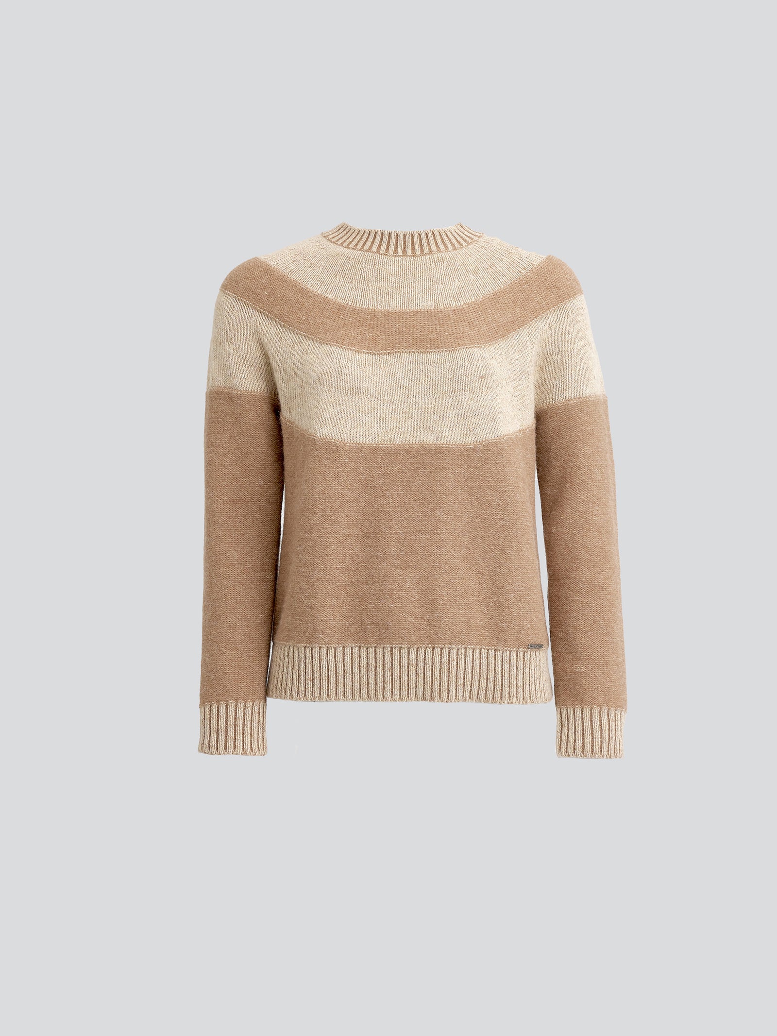 Ydris Baby Alpaca Sweater Camel Color