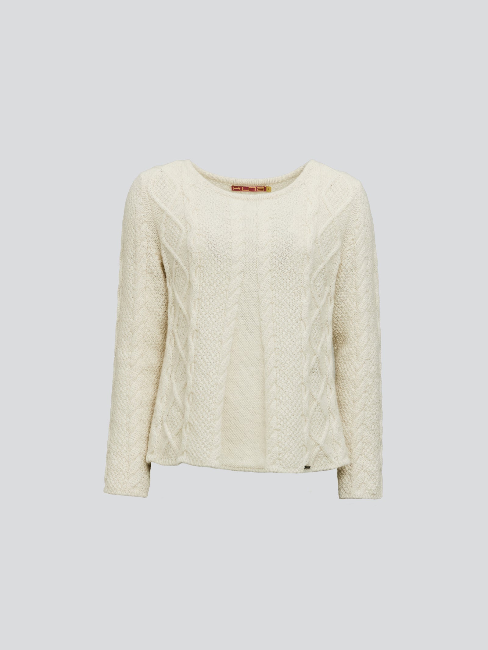 Suéter Yseult De Baby Alpaca Color Ecru