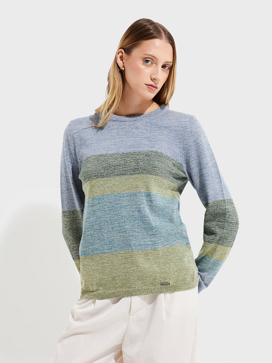 Suéter Yamelia De Baby Alpaca Color Verde