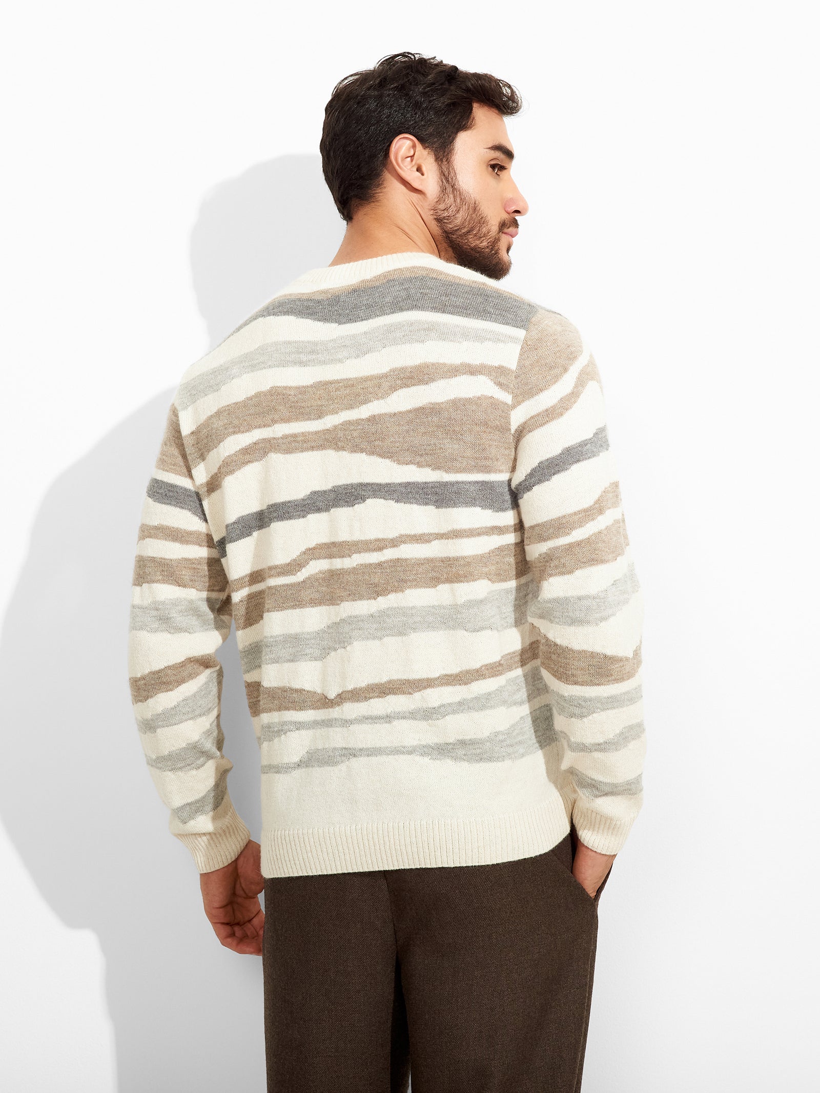 Suéter Zar De Baby Alpaca Color Beige