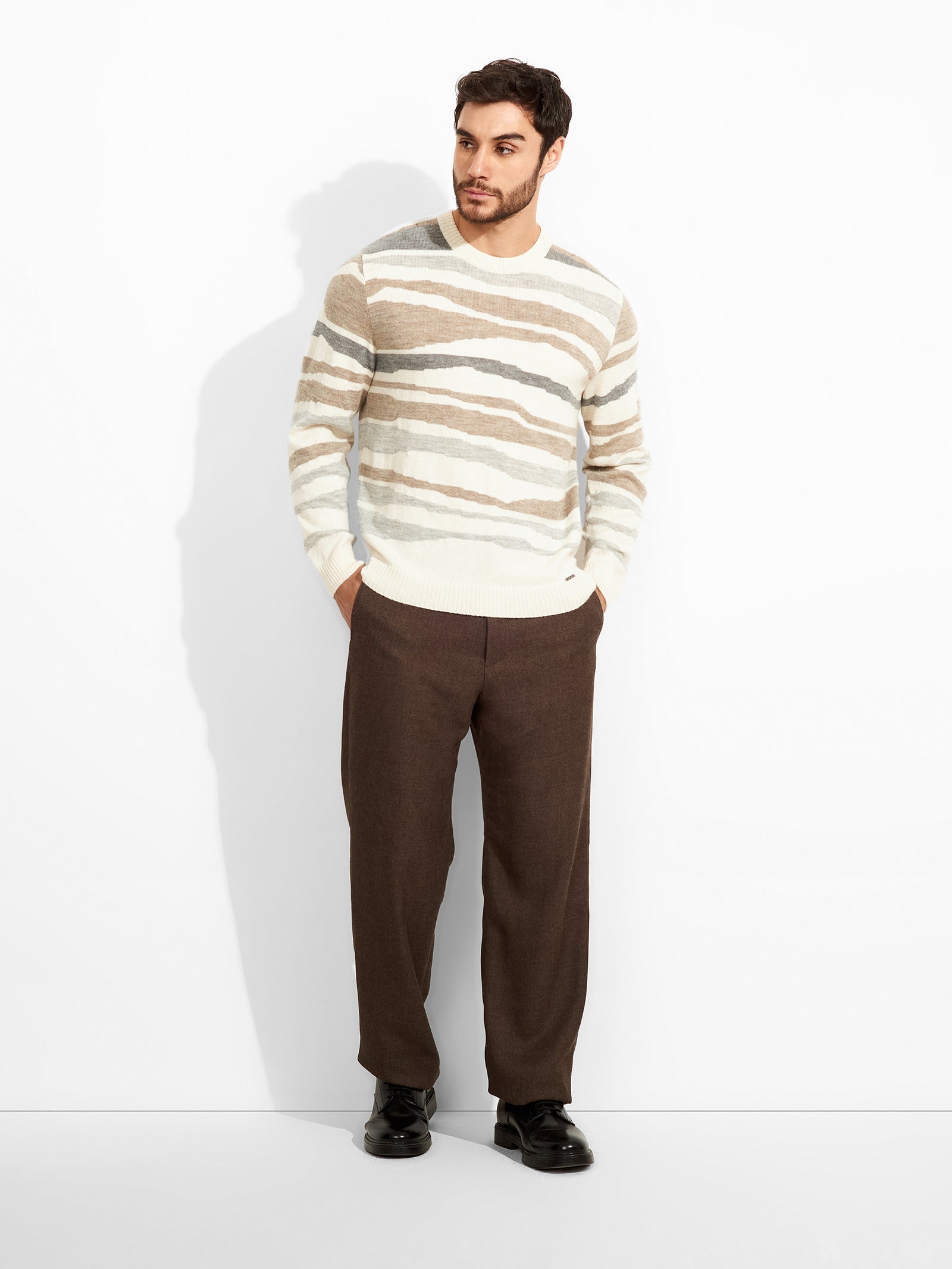 Suéter Zar De Baby Alpaca Color Beige