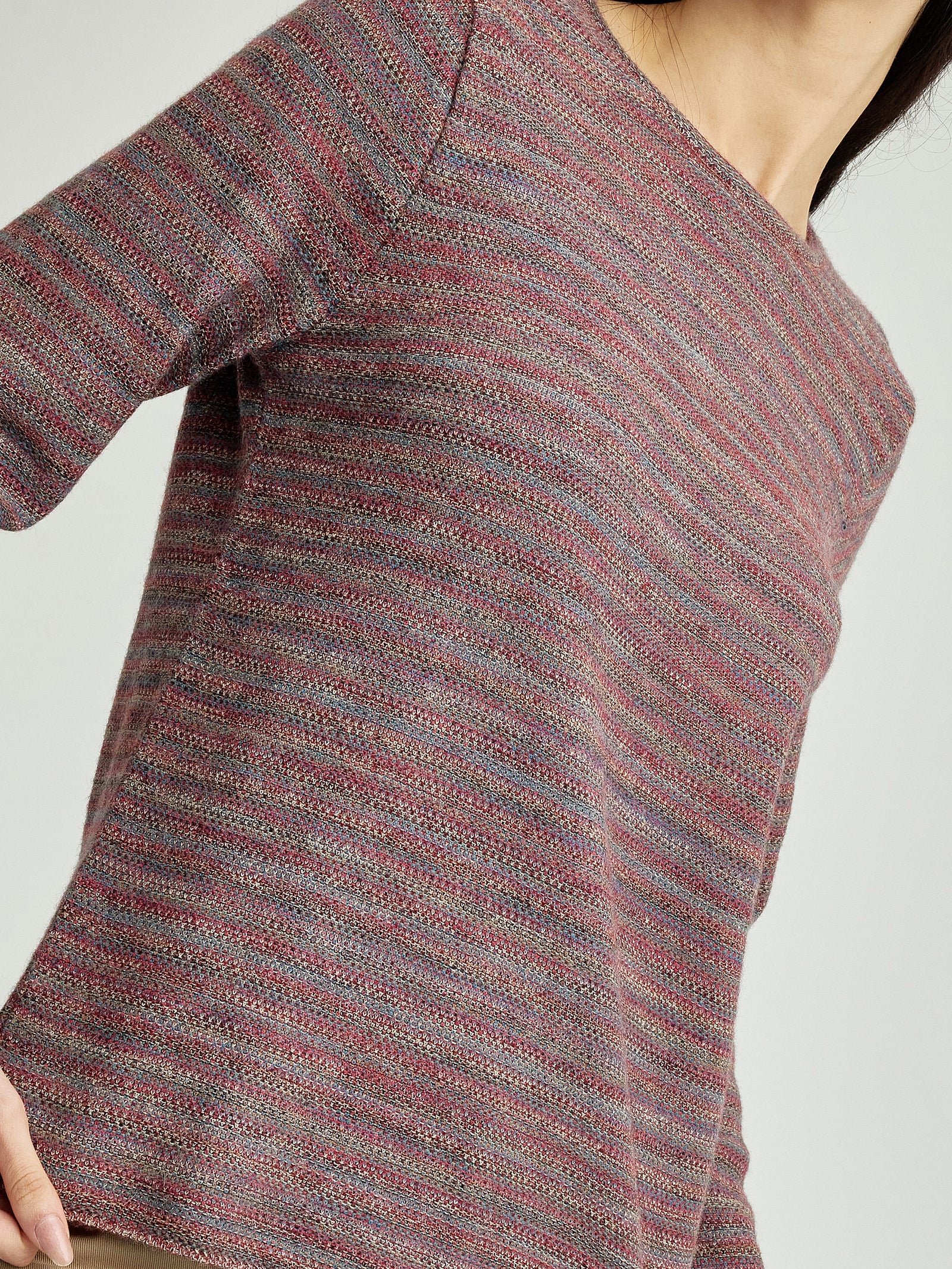 Yudith Baby Alpaca Sweater Red