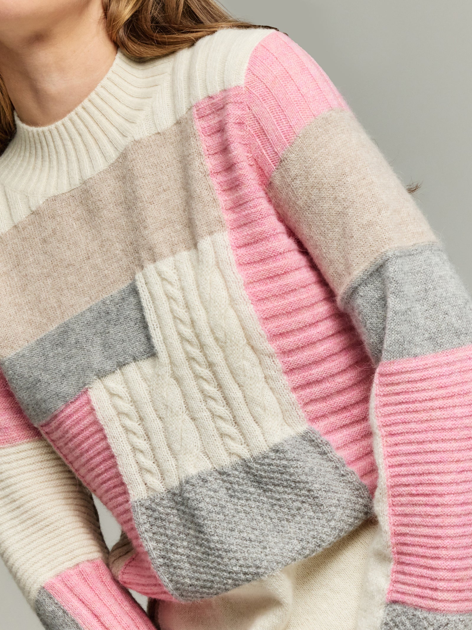 Suéter Ysrael De Baby Alpaca Color Ecru