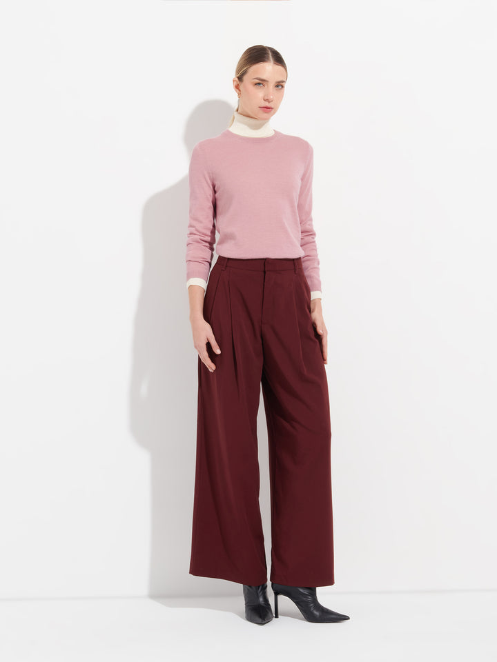Suéter Anya De Baby Alpaca Color Rosado