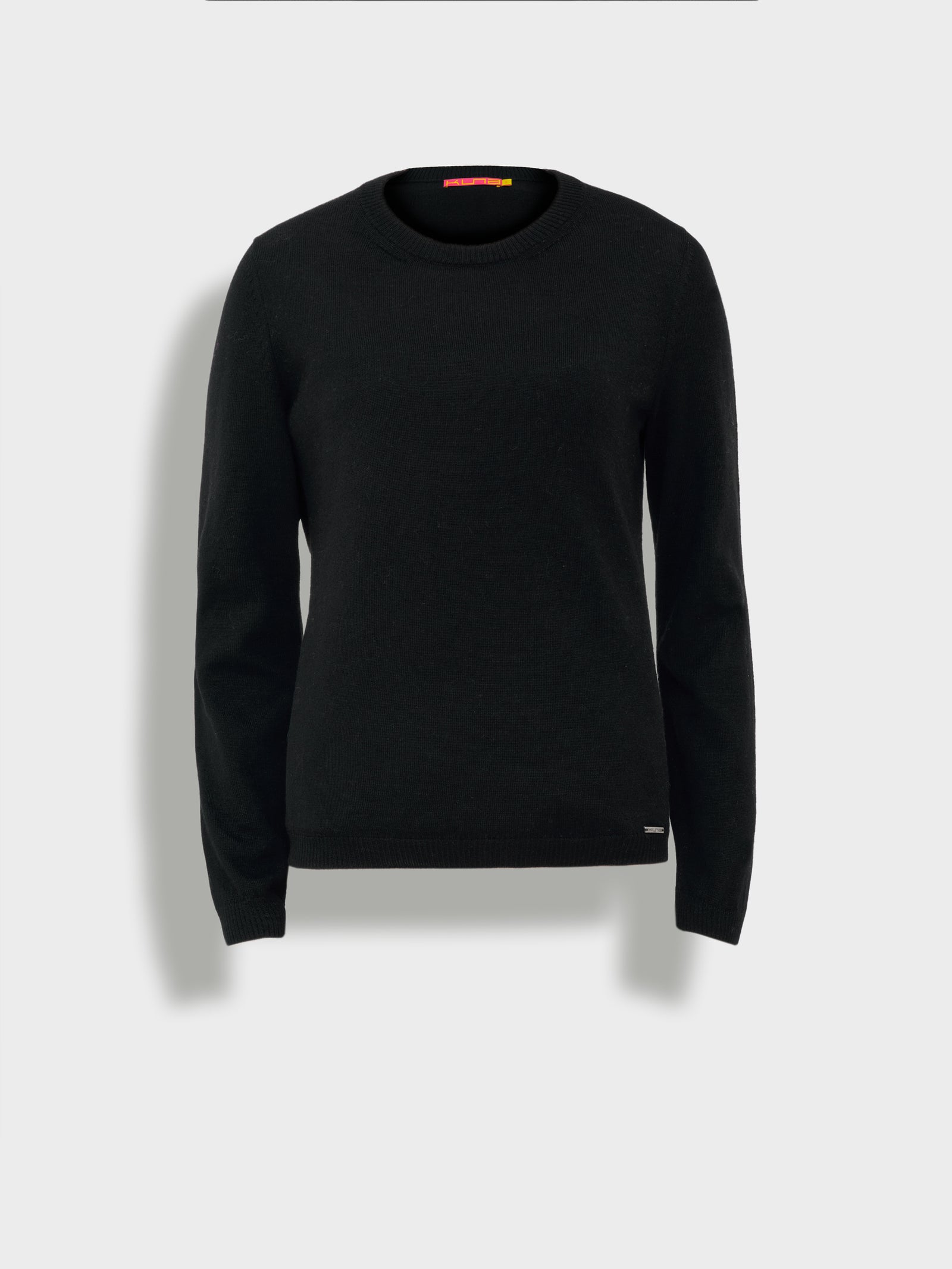 Anya Black Baby Alpaca Sweater