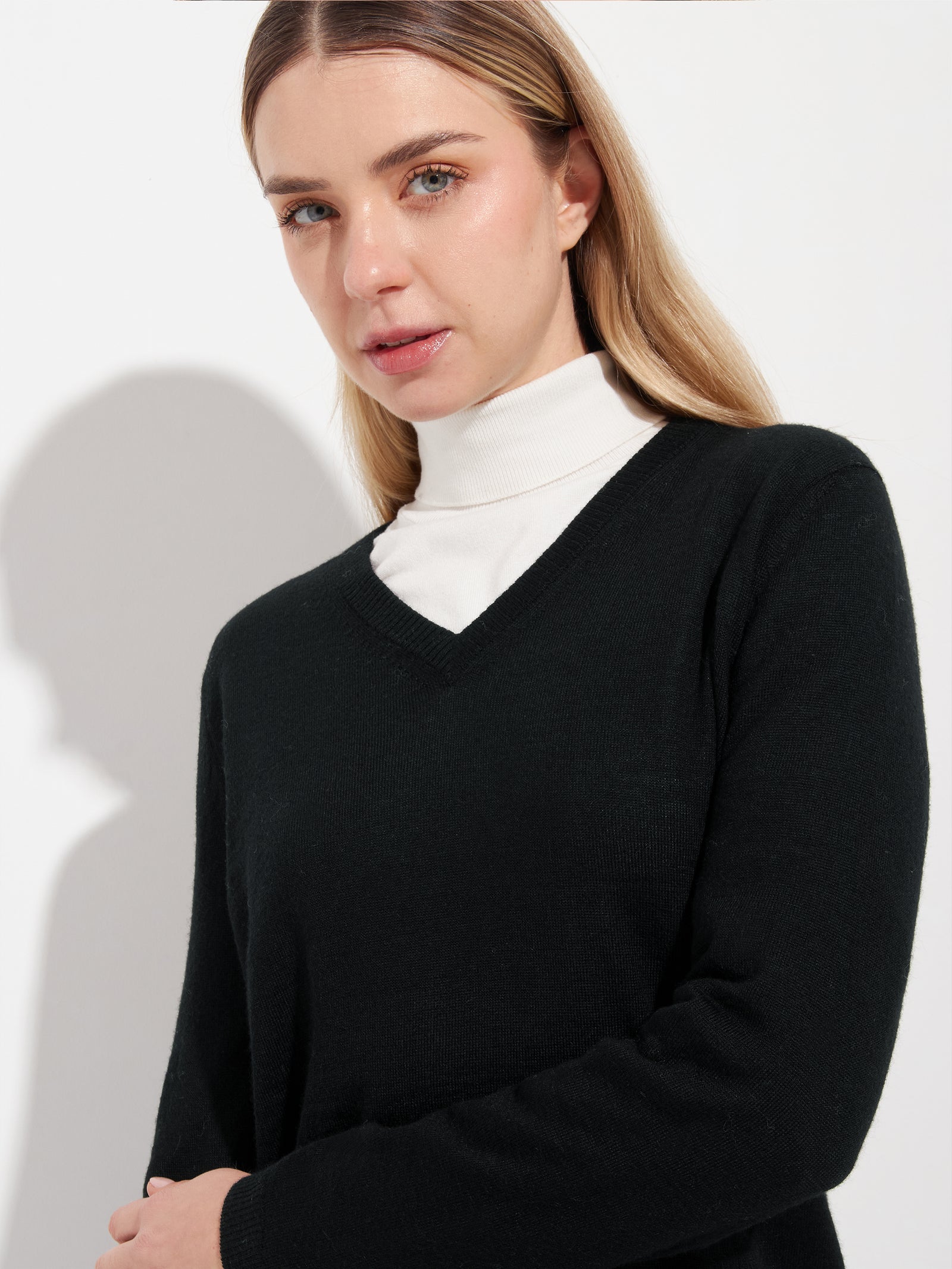 Abril Baby Alpaca Sweater Black